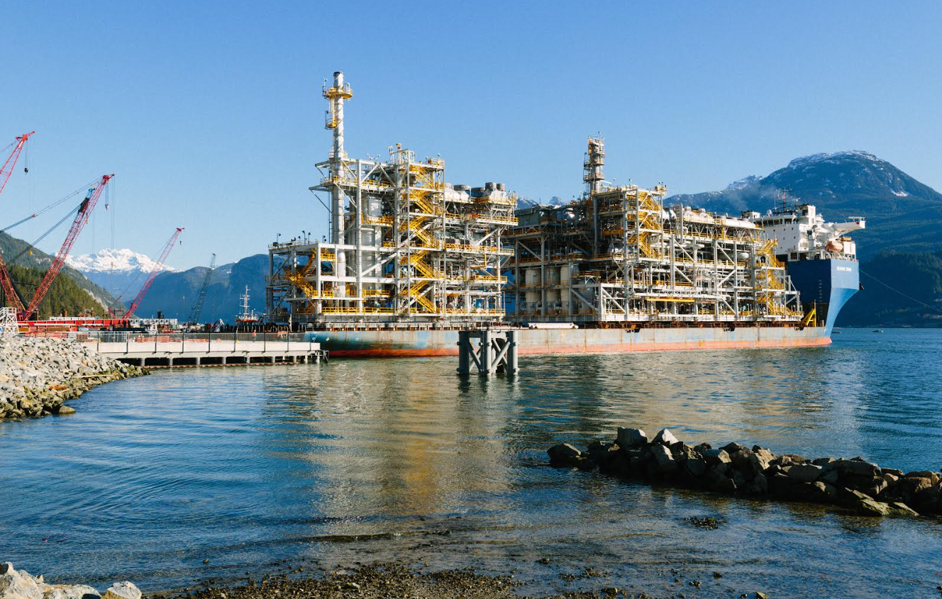 Woodfibre LNG modules.