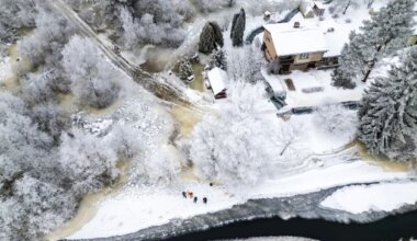 Jõgi laiutab Põltsamaa hoovides: „Minu ämm ja äi pole sellist asja 40 aastat näinud.“