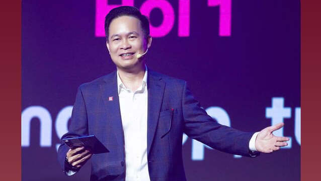 Nguyen Ba Diep, co-founder of fintech unicorn MoMo. Photo courtesy of CafeBiz news website.