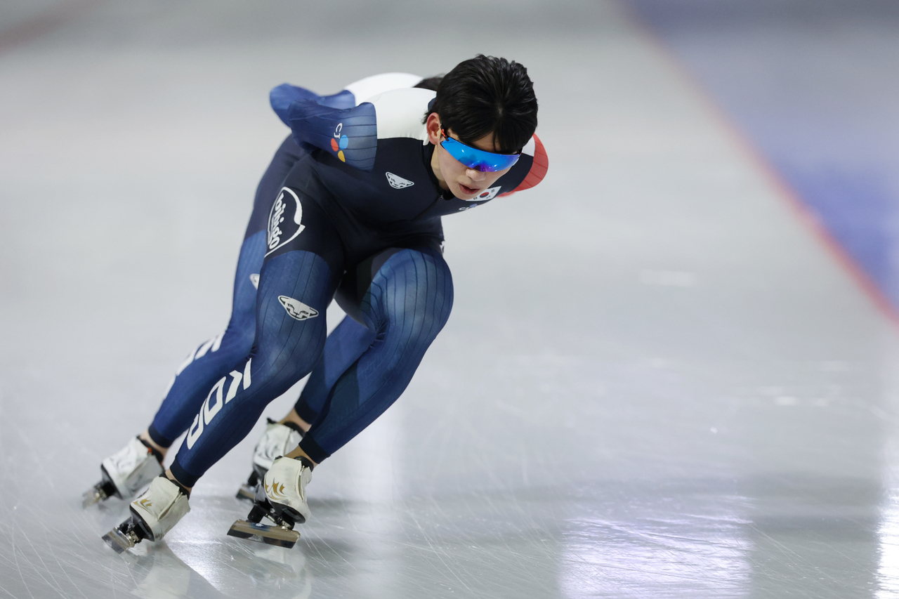 Speedskater Chung Jae-won (Yonhap)