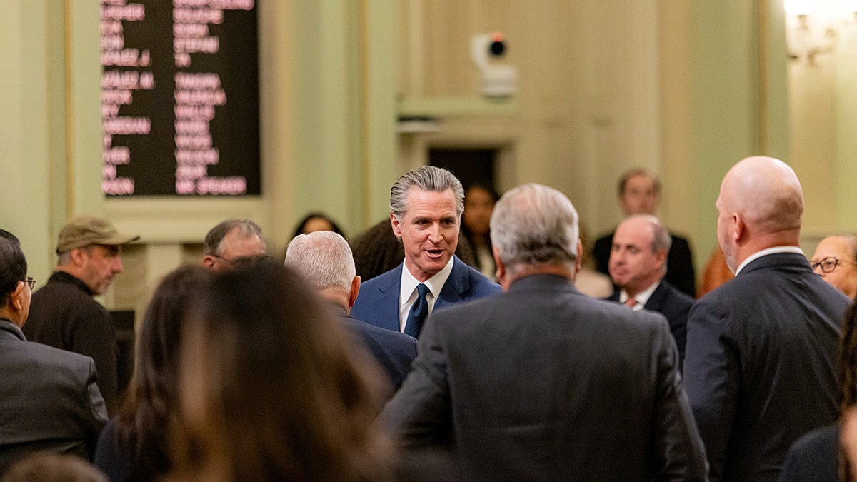 Gov. Gavin Newsom meets with lawmakers after delivering 2026 State of the State address