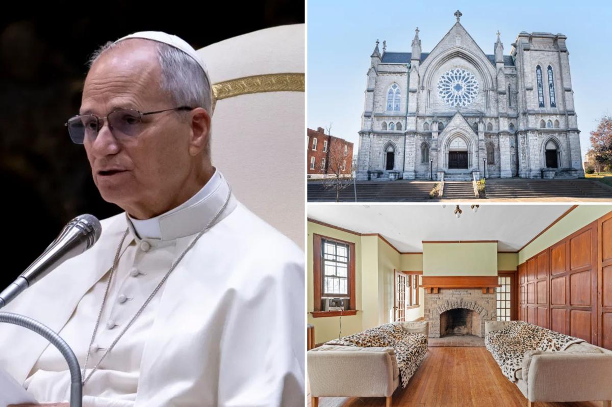 Pope Leo XIV's former home is on the market with its own church
