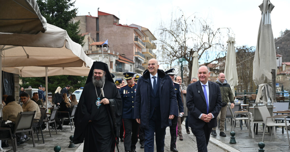 Νίκος Δένδιας από Φλώρινα: Η Ελλάδα ως παράγοντας σταθερότητας