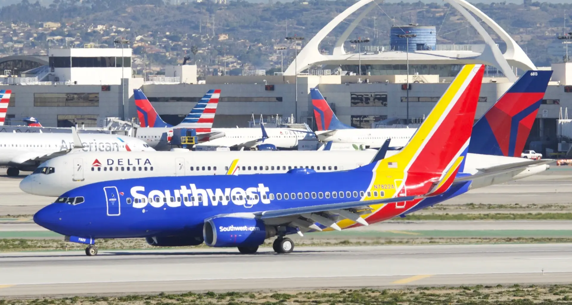 Southwest Delta American and United