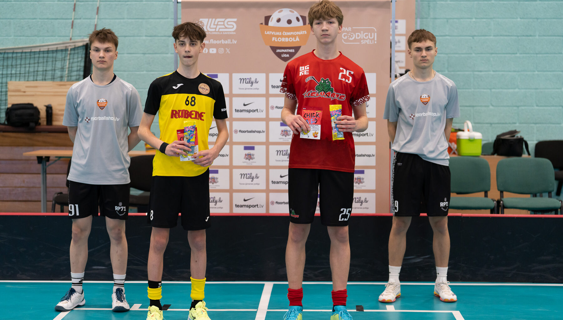 Latvijas Florbola savienība » LV » 2025/2026 » Jaunumi » "Rubene/KSS" viesos pārspēj komandu "Lielvārde/Leselektro"