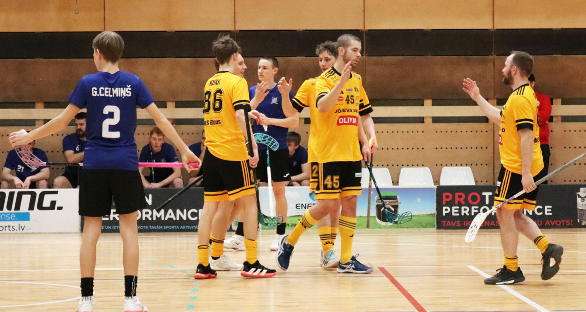 Latvijas Florbola savienība » LV » 2025/2026 » Jaunumi » "Jõgeva SK Tähe/Olivia" pagarinājumā sarūgtina ādažniekus