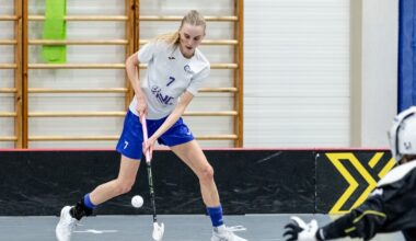 Latvijas Florbola savienība » LV » 2024/2025 » Jaunumi » Rīgas "NND/RJTC" cīņas otrajā pusē salauž Cēsu "Lekringa" pretestību