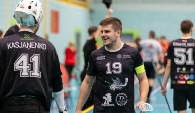 Latvijas Florbola savienība » LV » 2023/2024 » Jaunumi » "Talsu NSS/Krauzers" pretinieku laukumā sakauj lielvārdiešus