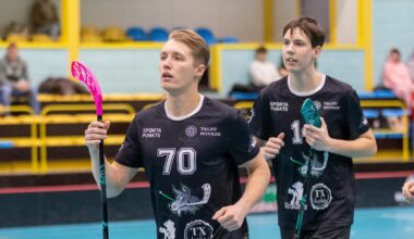 Latvijas Florbola savienība » LV » 2025/2026 » Jaunumi » "Talsu NSS/Krauzers" savā laukumā uzvar Cēsu komandu "Lekrings"