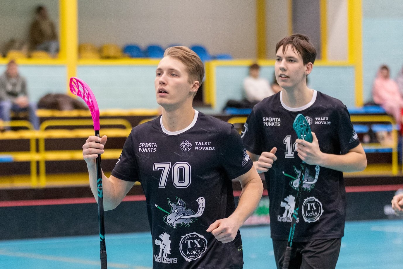 Latvijas Florbola savienība » LV » 2025/2026 » Jaunumi » "Talsu NSS/Krauzers" savā laukumā uzvar Cēsu komandu "Lekrings"