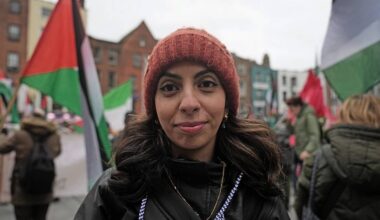 Palestine protest speaker ‘cannot process’ loss of friends in Gaza conflict