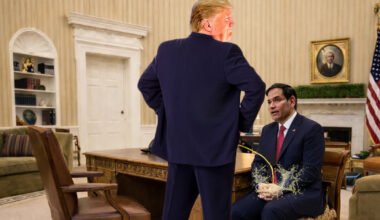 Troubling Mental Decline: Trump Just Mistook Marco Rubio For A Urinal During A White House Meeting