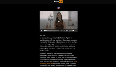 Pornhub blocks website access in 23 US states and France over age verification laws