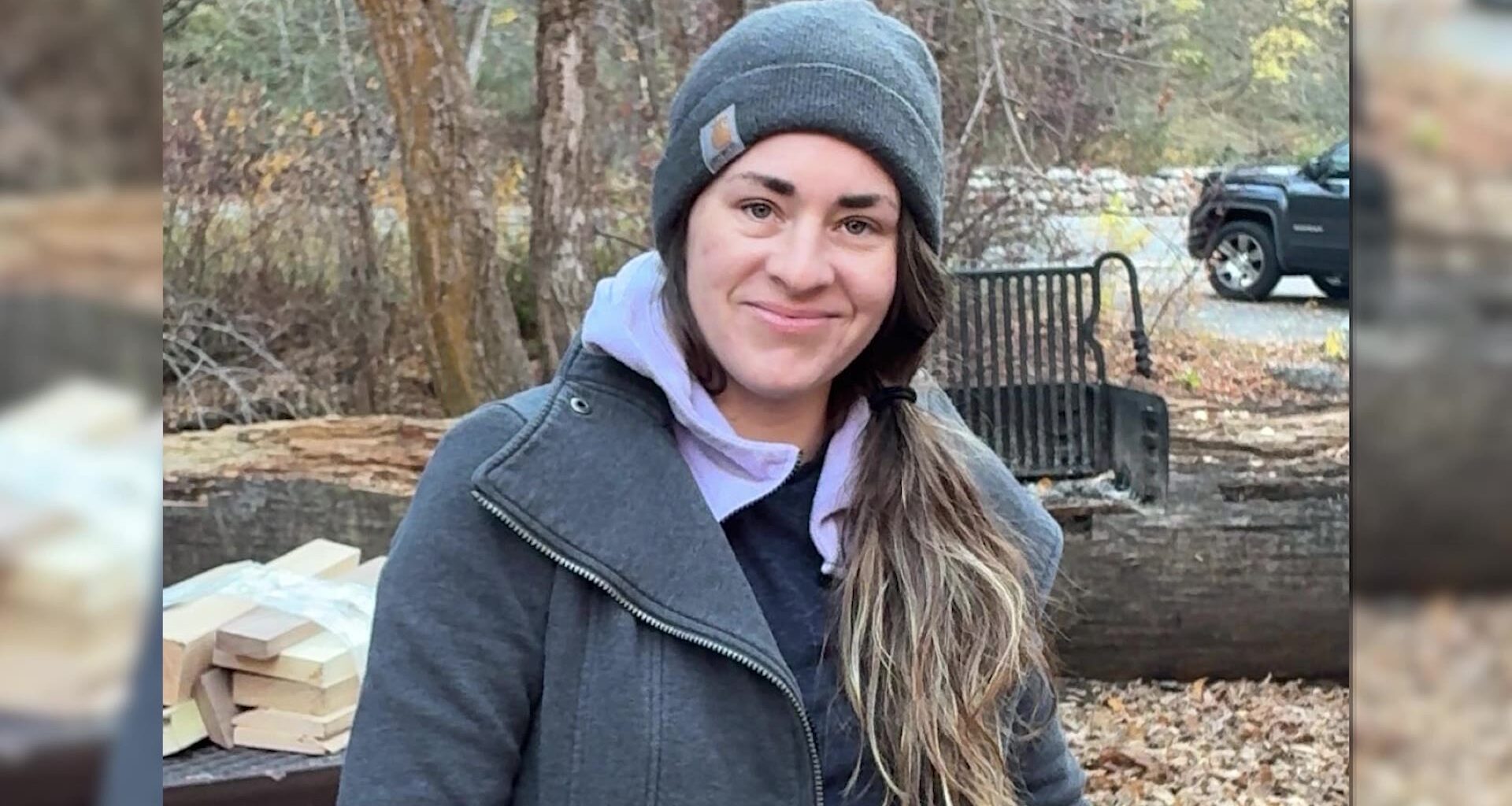 Undated picture of Elleshia Anne Seymour, believed to have fled with her four children to Europe, i...