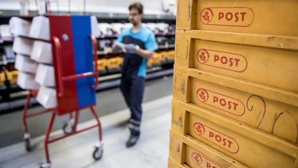 PostNord, le service postal danois a annoncé l'arrêt de la distribution du courrier à partir de 2026 et la suppression d'un tiers de ses effectifs. (MADS CLAUS RASMUSSEN / Ritzau Scanpix / AFP)