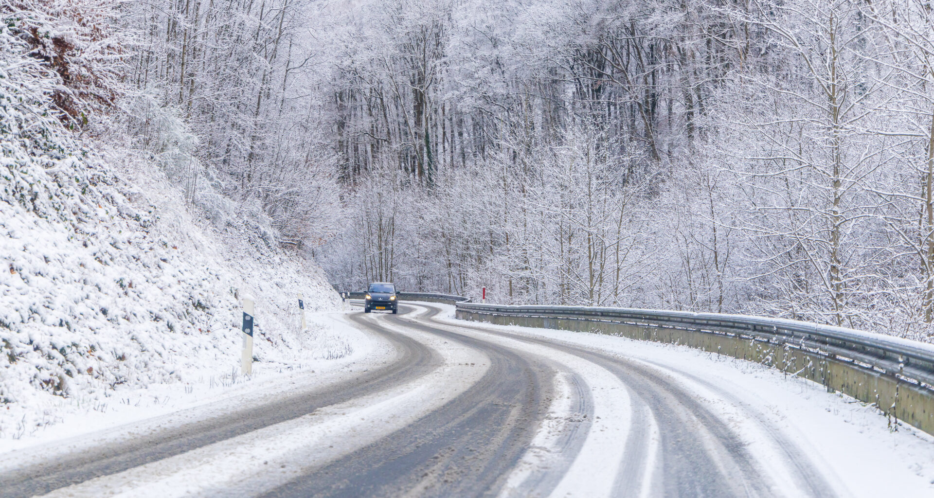 Luxembourg sees first snow of the year