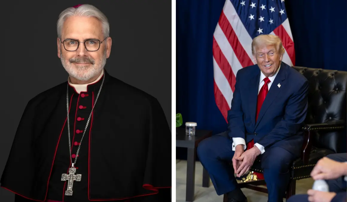 President of US bishops conference meets Trump, Vance at White House