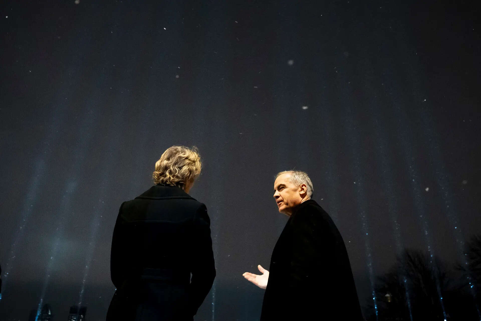 Prime Minister Mark Carney and Diana Fox Carney