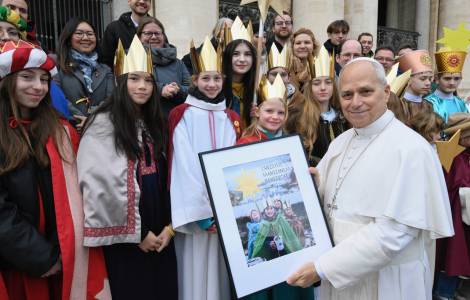 EUROPE/SWITZERLAND - The Star Singers in Rome and the joy of meeting Pope Leo XIV
