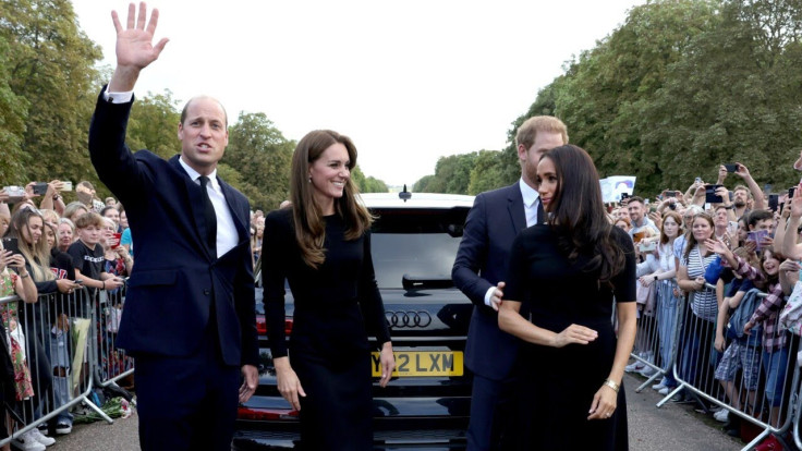 Prince William, Kate Middleton, Prince Harry and Meghan Markle