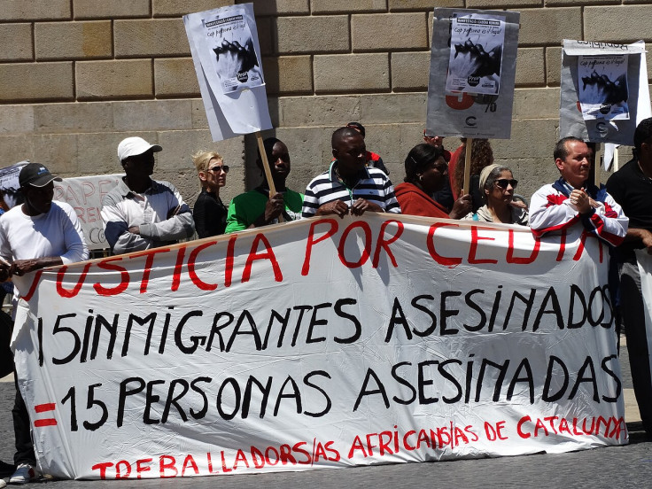 Pro-Immigrant Demonstration - Placa Jaume - Barcelona - Spain