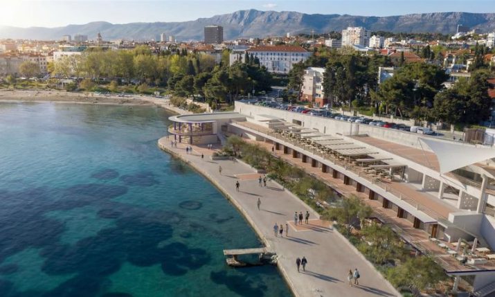 PHOTOS: Split’s popular Bačvice beach complex getting big reconstruction