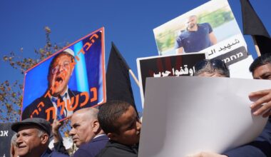 ‘Arab blood isn’t cheap’: Hundreds rally in capital over police failure on violent crime