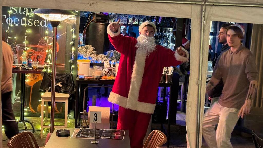 חגיגות השנה החדשה בעיר התחתית בחיפה