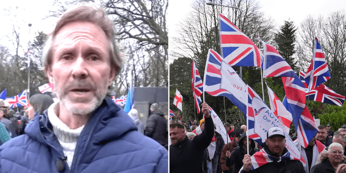 Resident lashes out at Labour after first migrants moved into army camp