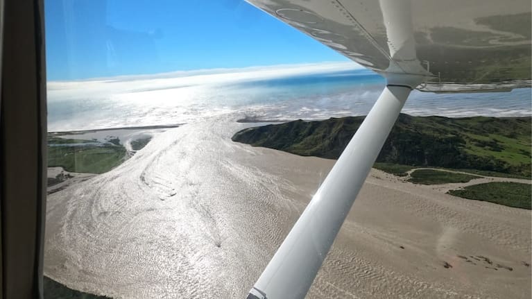 River levels were high following flooding on the East Coast.
