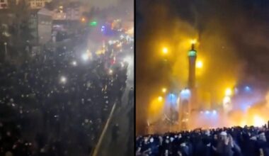 Iran protesters torch courthouse as regime claims 'calm in the streets'