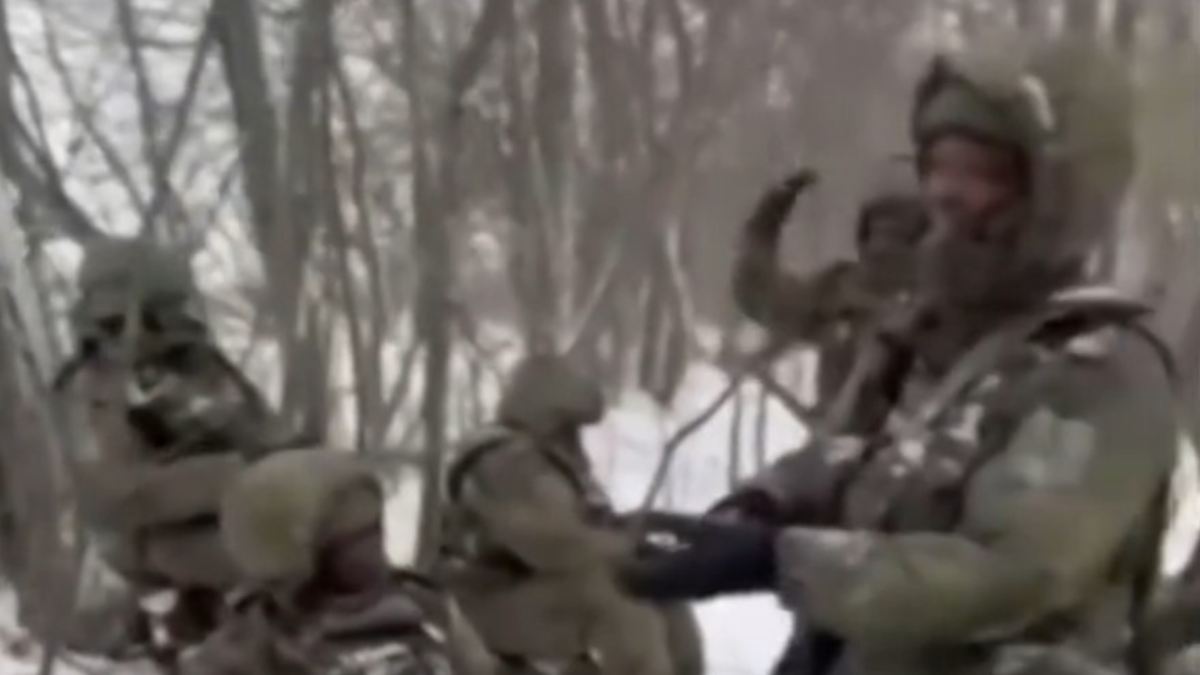 Soldatenlied aus Ghana in verschneiter Ukraine bestätigt