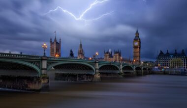 Storm over parliament