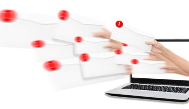 Gut gewählte Mail-Filter hätten die Notwendigkeit dieses Symbolbildes verhindert.