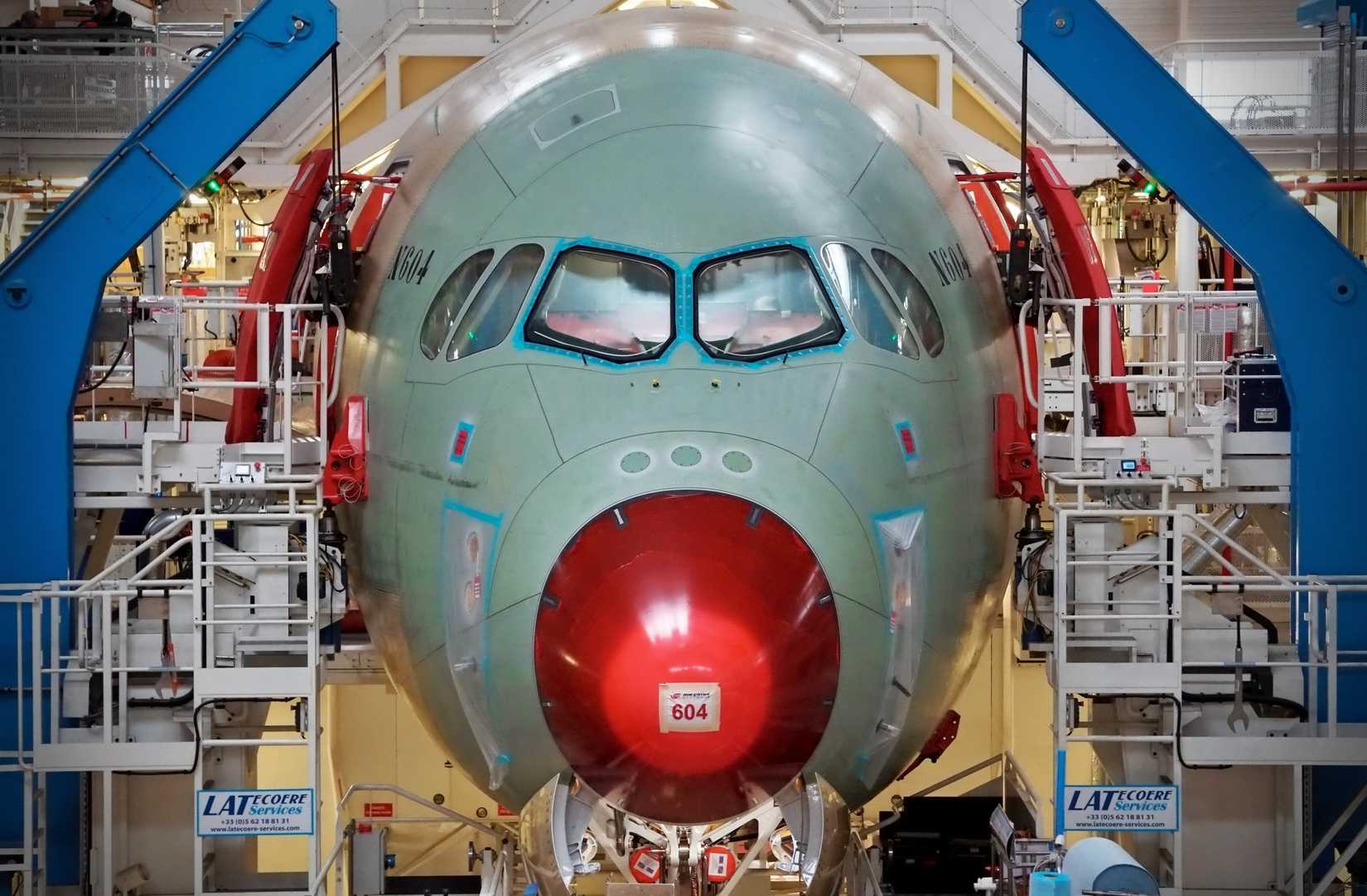 Airbus a350 Assembly Tolouse