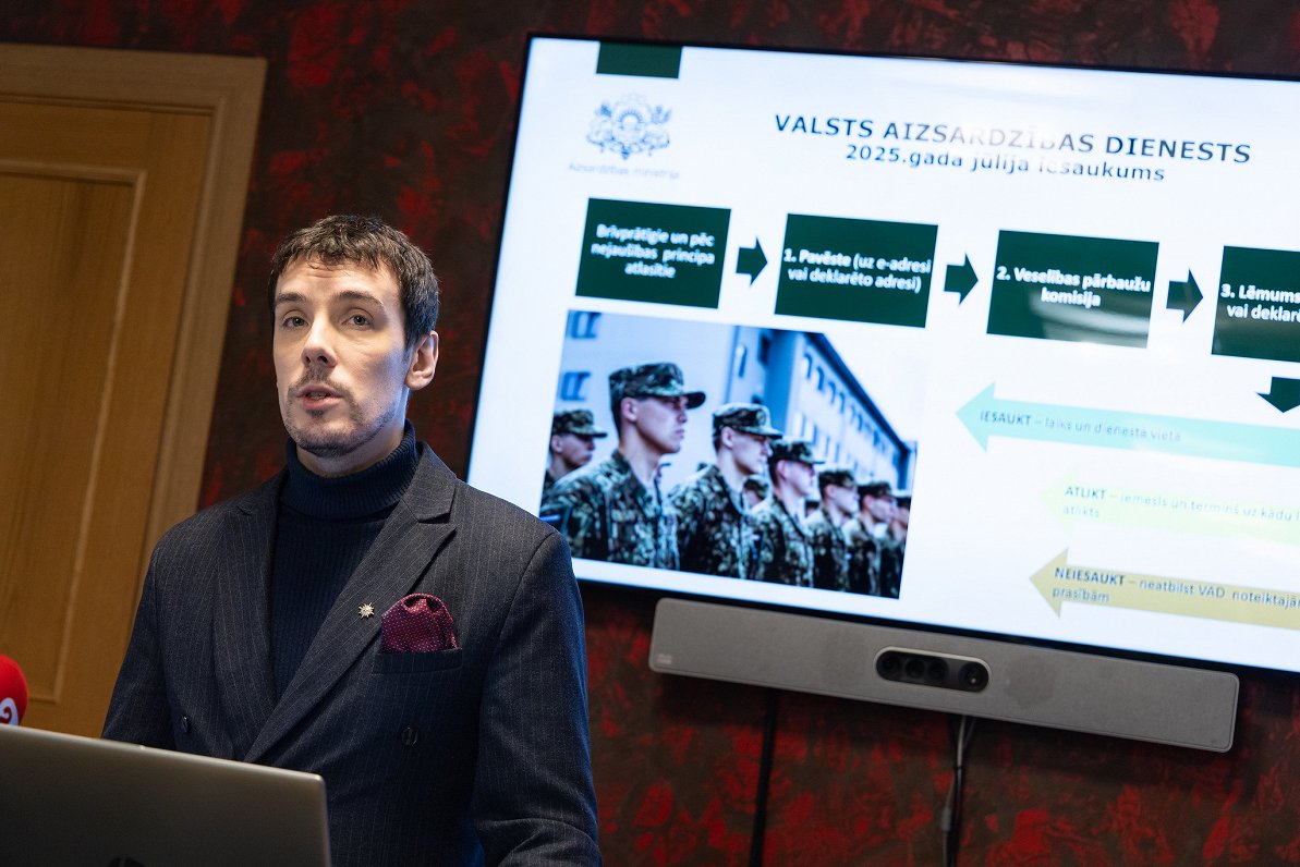 Kristers Grauze, director of the State Defence Service department at the Ministry of Defence