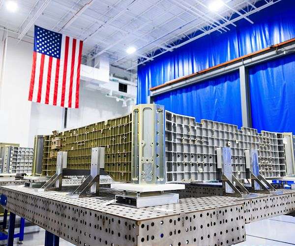 Sierra Space finishes first plane of SDA missile tracking satellite structures