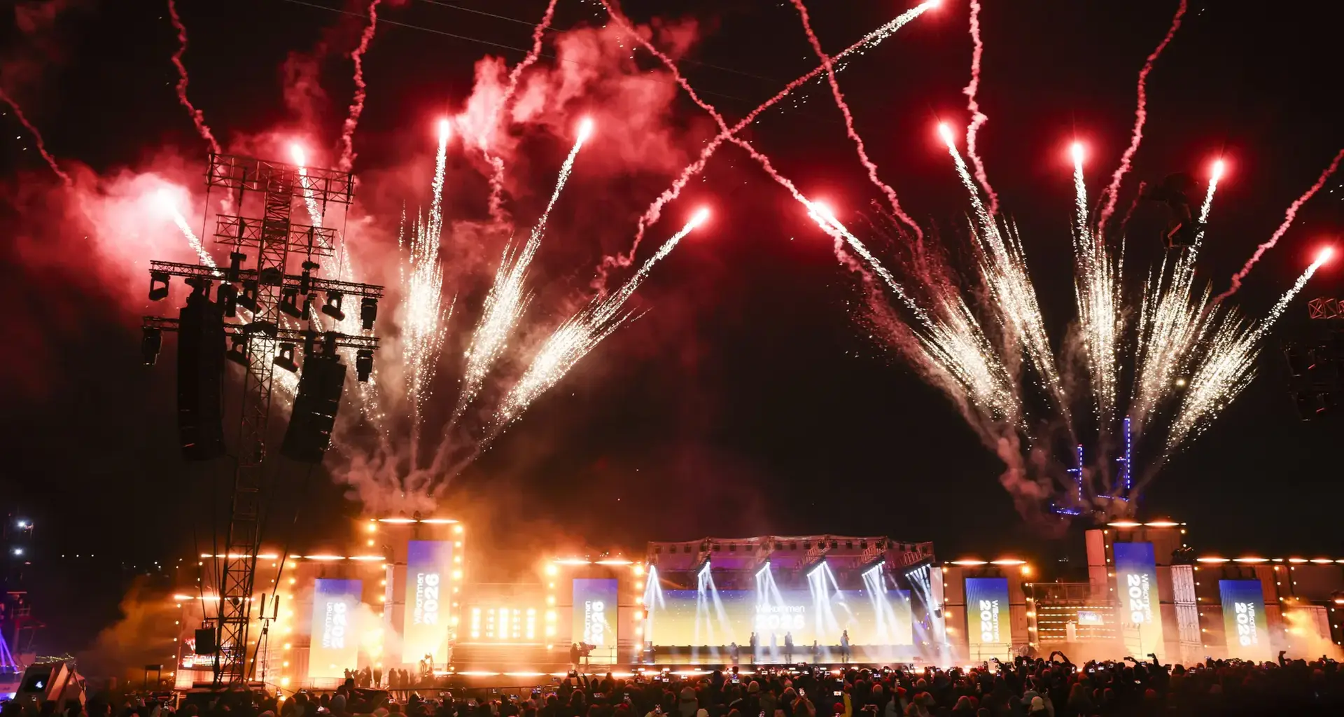 Hamburg-Hafencity: Rund 9.000 Menschen bei ZDF-Silvestershow