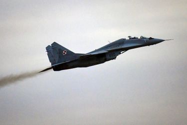 Le chasseur ukrainien MiG-29 a permis de détruire un pont détenu par la Russie. Image d'illustration