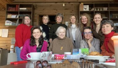 Foto no pirmās rakstnieču tik&scaron;anās Lipkes muzejā