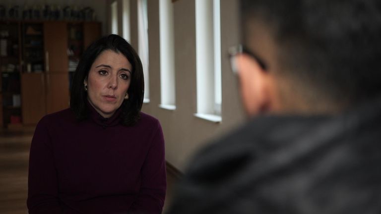 Siobhan Robbins speaks to Sayed