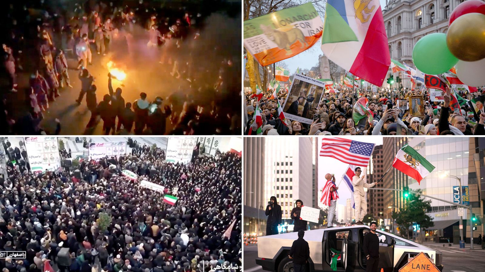 Iran latest: Trump considering action in Iran - as Tehran says 'we are ready for war but also dialogue' | World News