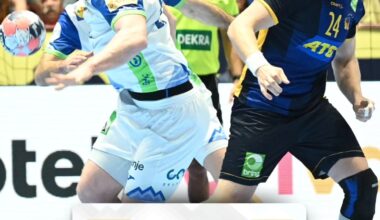 Švedi na koncu boljši, Slovenija navdušila