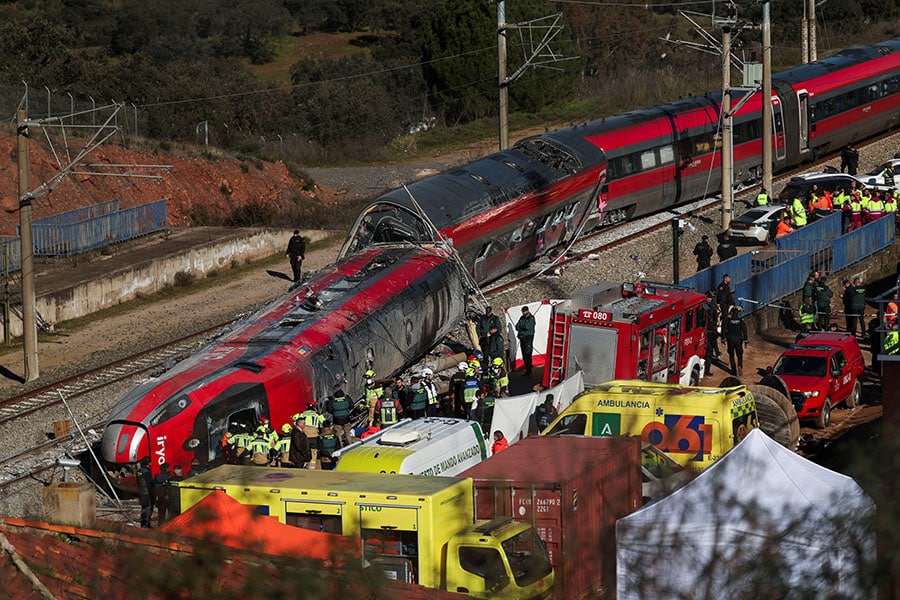 Pope 'deeply saddened' by deadly high-speed train collision in Spain