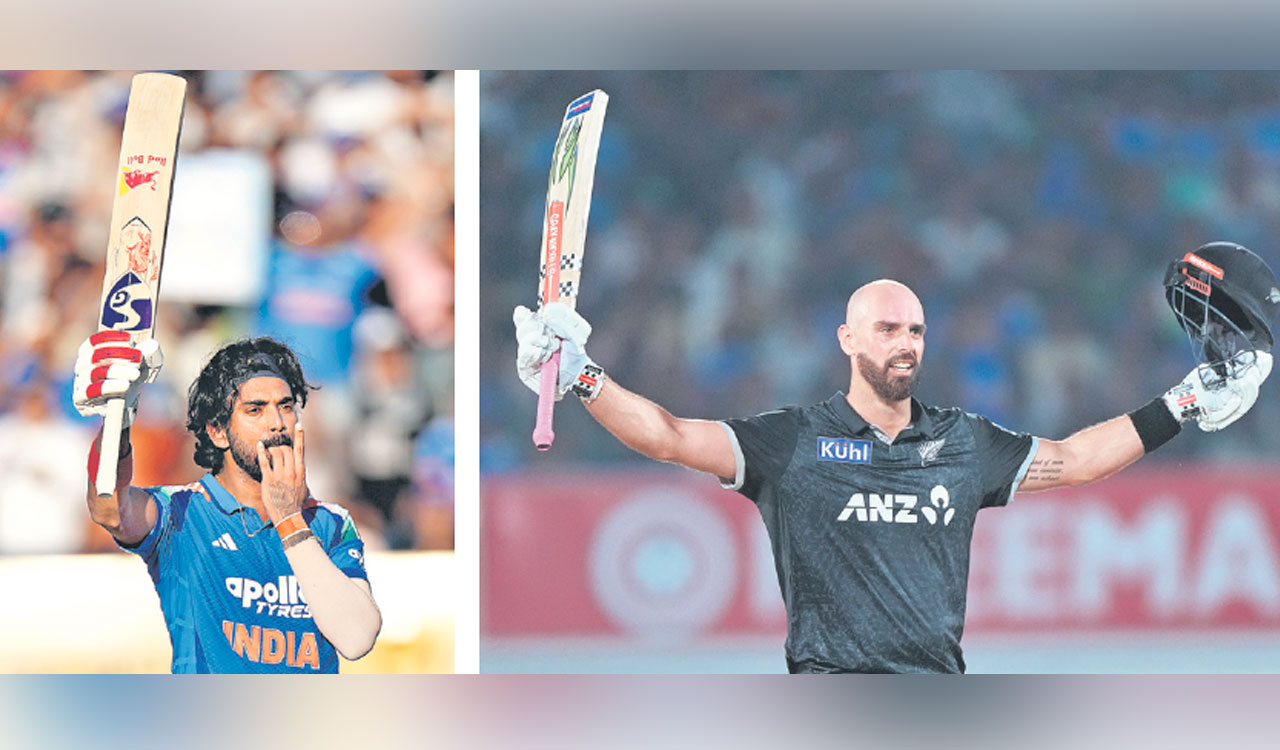 Mitchell’s sublime 131 helps New Zealand level ODI series 1-1 against India