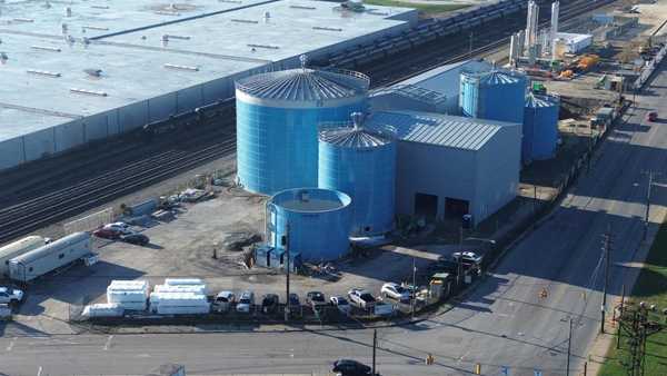 Wastewater discharge reported at St. Bernard energy facility; odor reported across village