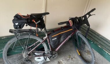 Police concerned after bike left for a week at remote campsite