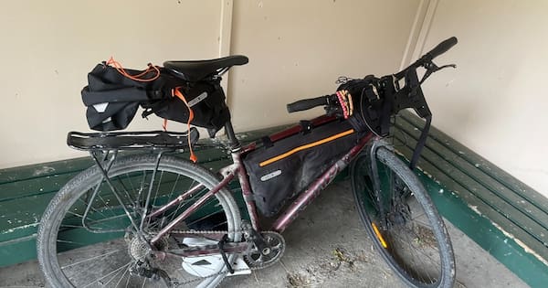 Police concerned after bike left for a week at remote campsite