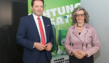 Fotos von der Pressekonferenz - Ein Jahr Einwegpfand: Österreich erreicht 81,5 Prozent Sammelquote » Leadersnet