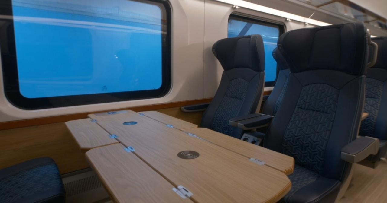 Production of the first set of Turkish national electric high-speed train has reached 90% physical progress in Ankara, Türkiye on Jan. 4, 2026. (AA Photo)